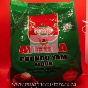 Ayoola Poundo Yam 0.9kg (Iyán)